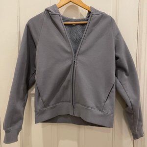 UNIQLO Light Blue Zip Up Hoodie